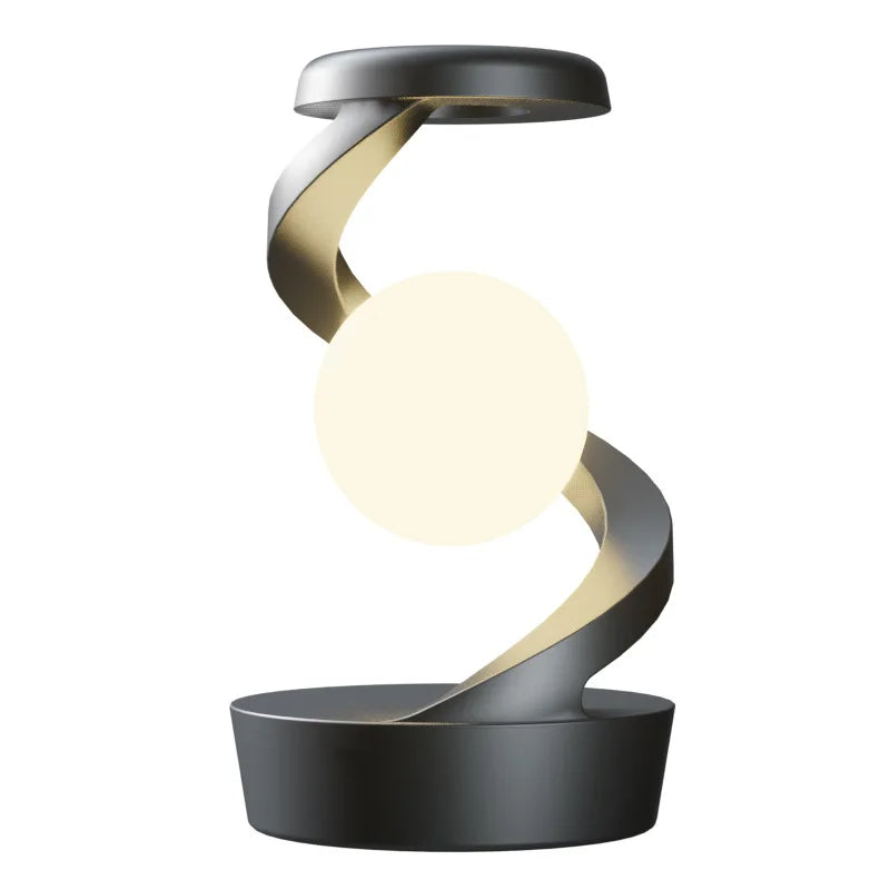 Levitating Ball Lamp with Wireless Charger Levitating Ball Lamp with Wireless Charger